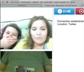 2 hot turkish ladies laugh at my size on cam