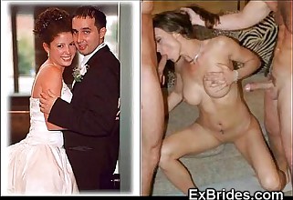 Real Brides Sucking!